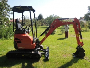 minibagr KUBOTA U 17-3 - 1,7 tuny