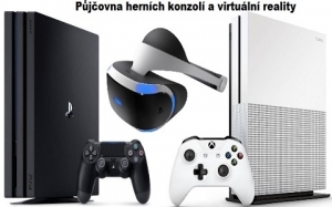 Půjčovna herních konzolí a virtuální reality