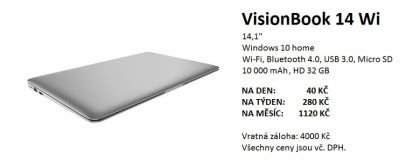 Notebook Visionbook 14wi