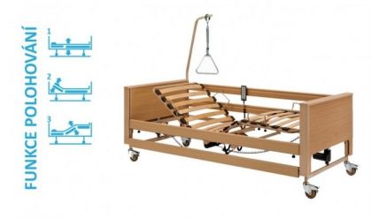 Elektrické polohovací lůžko/postel - Luxus